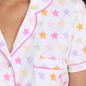 NWT. SAME DAY SHIP. Size Medium Roller Rabbit Star Polo Pajama shorts set.